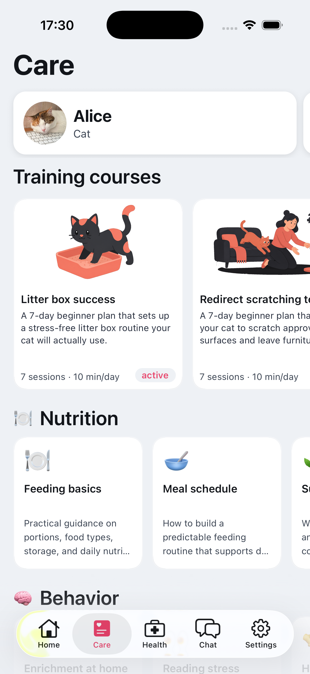 Petly app screenshot